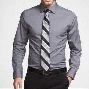 Express Fitted Dress Shirt